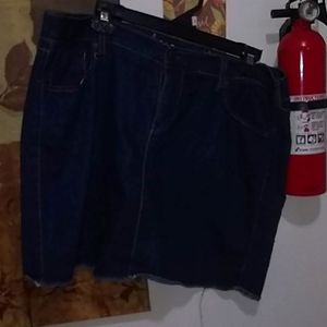 Denim skirt